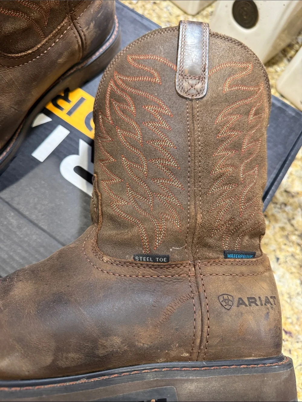 Ariat Groundbreaker H2O Steel Toe boots